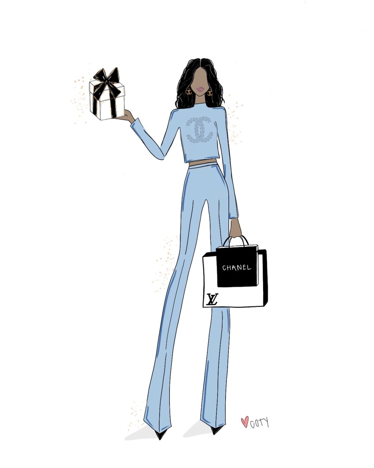 Print: Blue Collection
