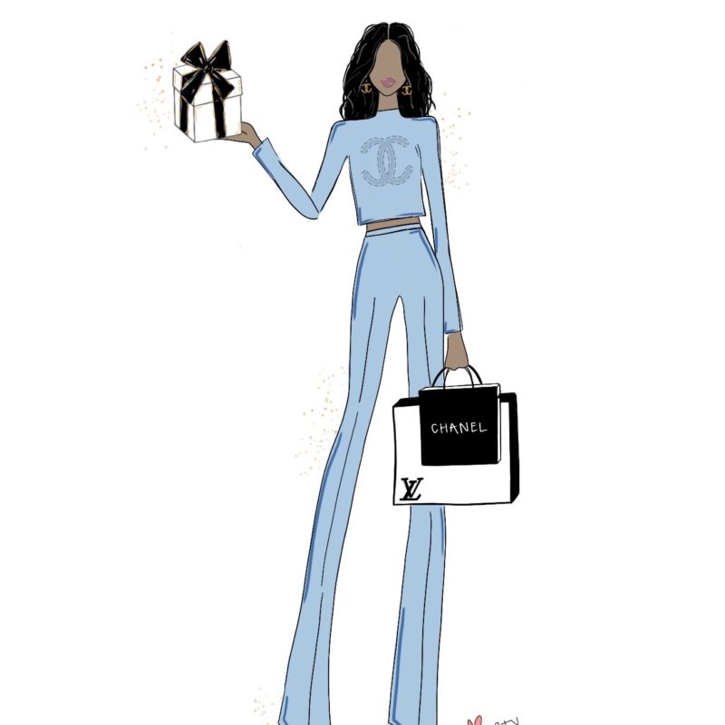 Print: Blue Collection
